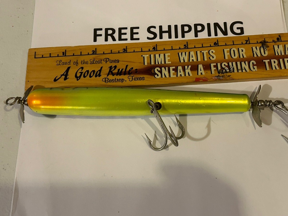 Vintage Fred Arbogast Arbogast's Dasher Fishing Lure, 6-1/2