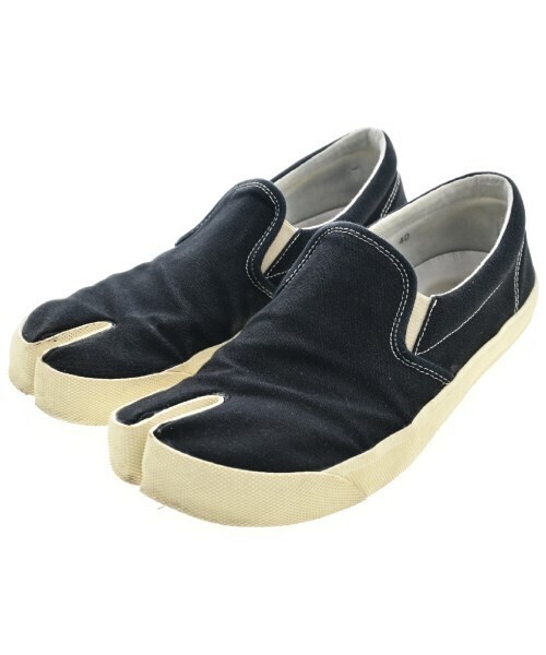 Maison Margiela 22 Slip-on Sneakers EU:40 US:10 Black Tabi Shoes 
