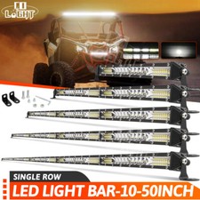 1020304050 Slim Led Light Bar Spot Flood Combo Work Offroad Suv Driving Atv 1020304050 Slim Led Light Bar Spot Flood Combo Work Offroad Suv Driving Atv
