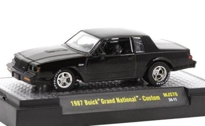 M2 MACHINES BUICK Grand National - Custom - 1987 - black - M2 1:64