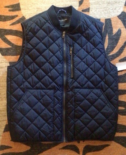 NEW MARC NEW YORK Men’s XL Sirius Quilted Vest - Ink - Picture 2 of 8