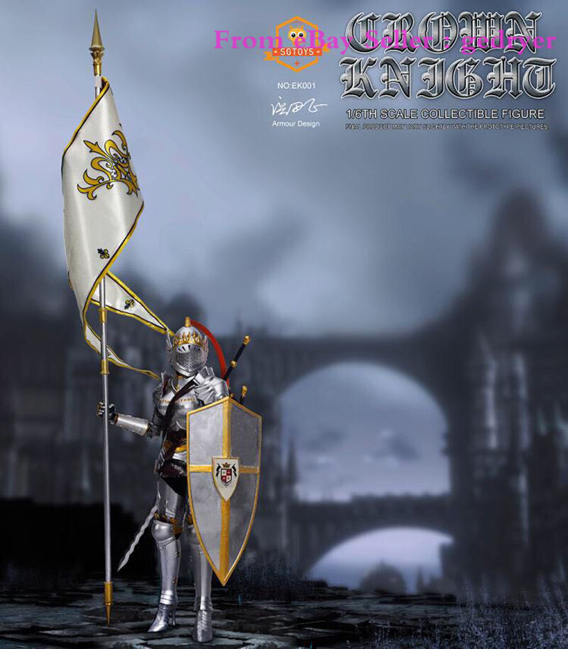 SGTOYS EK001Z Medieval Female KNIGHT with Metal Armor 1/6