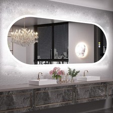 Specchio bagno LED con illuminazione specchio bagno specchio da parete specchio luminoso 120x60