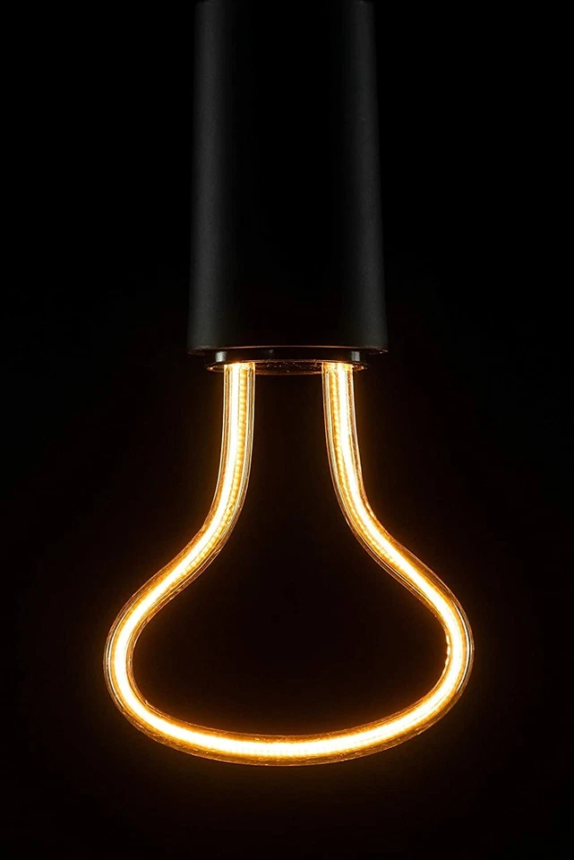 LAMPADA LED FILAMENTO E27 4W  RETRò INTERNO 2200K SOFT FILAMENT VINTAGE EDISON - Immagine 3 di 4