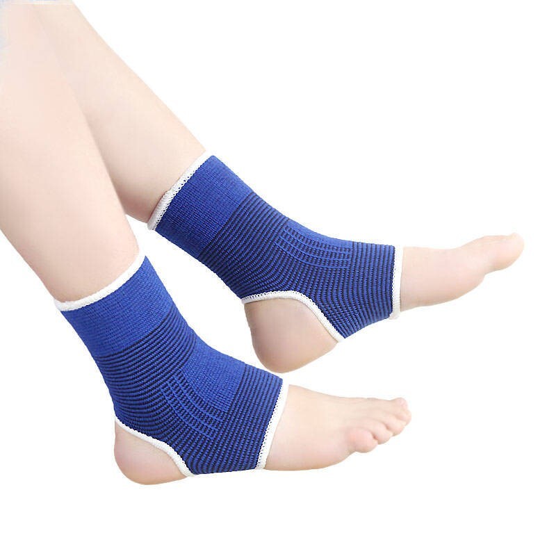 Elastische Knöchelstütze Kompression für Männer und Frauen | Knöcheltücher Schutz 1 PAAR