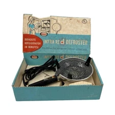 Rare Vintage Refrigerator Ice Defroster 1950s Infrared Quick Defrosting Original