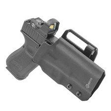 GRITR OWB Kydex Right/Left Hand Gun Holster Compatible with Glock 19