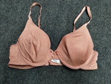 Secret Treasures Bra Women 34B Salmon Pink Underwired T Shirt