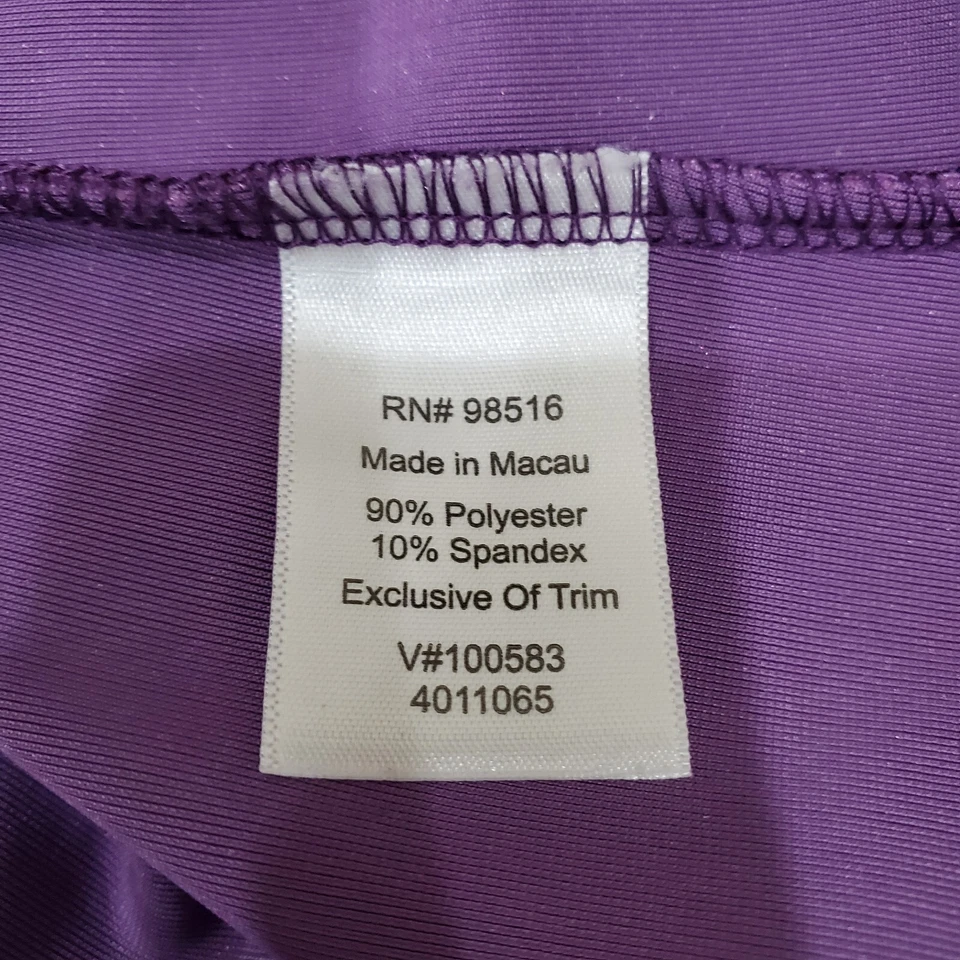 Camisa sin mangas Coldwater Creek para mujer talla grande 2X púrpura súper suave de terciopelo Foto 4 de 4