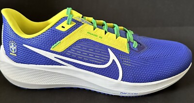 Nike Air Zoom Pegasus 40 Low Brazil Soccer CBF Men Shoe Size  display picture 3