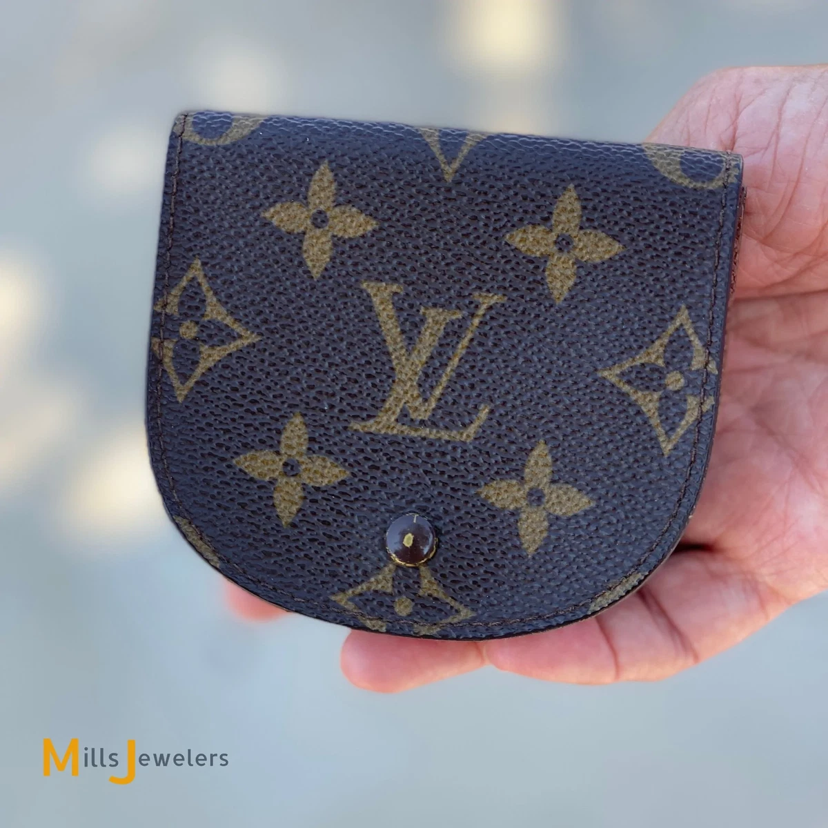 Louis Vuitton Porte Monnaie Gousset Coin Purse Wallet