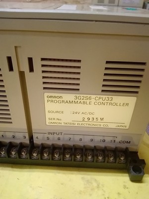 Omron Sysmac S6 Programmable Controller 3G2S6-CPU17 with 2 I/O Devices