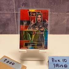 2022 Panini Shotzi 13/25 WWE SmackDown Patch Prizm Card