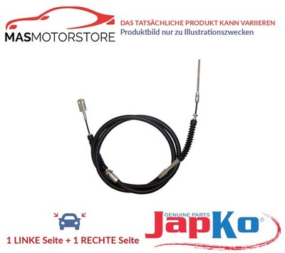 HANDBREMSSEIL BREMSSEIL PAAR JAPKO 131400 2PCS V NEU OE QUALITÄT