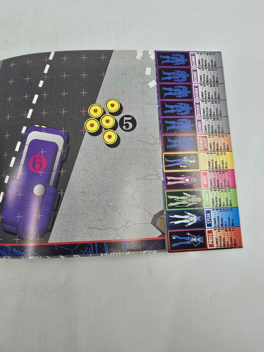 Bubblegum Crisis Mega-Tokyo Combat Scuffle 1997 RTG Fuzion Gen Con