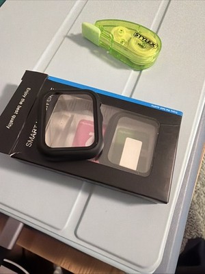Apple Watch Hard Case 2x, Series 4 5 6 SE 40mm, 360 Schutz, Schwarz