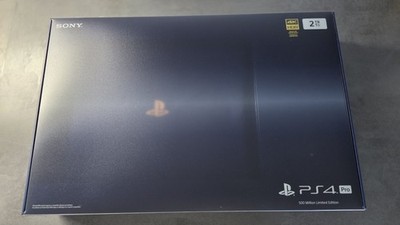 Sony PS4 Pro 500 Million Limited Edition CUH-7115B 2TB 4K HDR OVP/Box