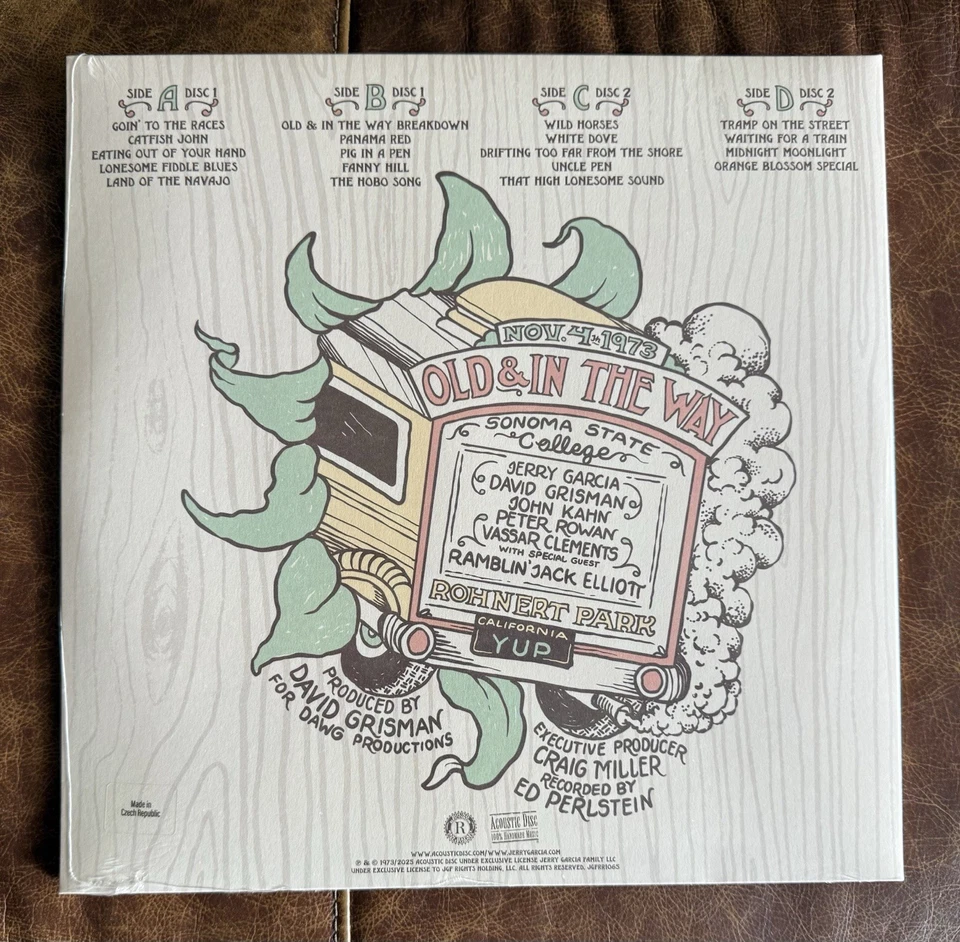 Old & In The Way , Live  11/4/73 RSD 25’ Vinyl 2xLP /5,500 - Image 3 of 4