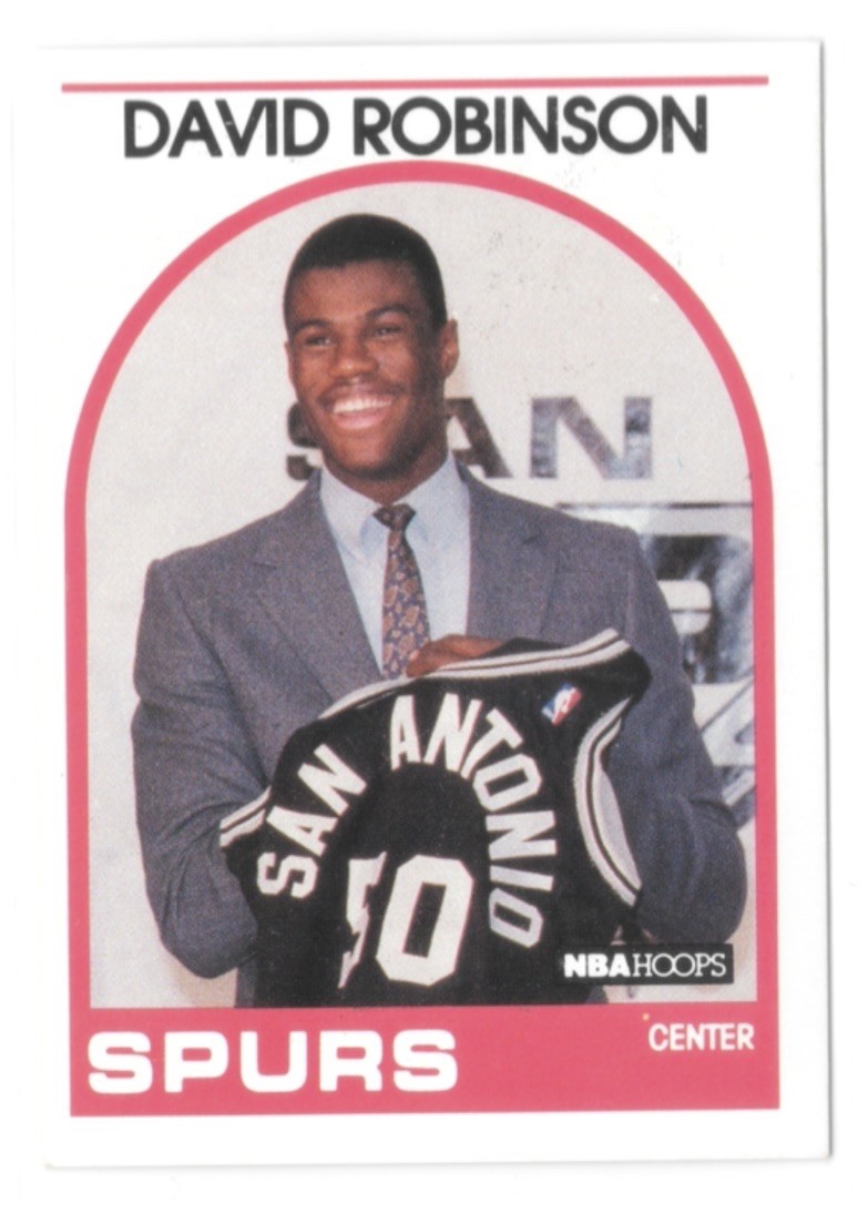 1989-90 NBA Hoops - David Robinson #138 (RC)