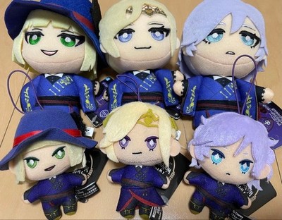Twisted Wonderland POMEFIORE Plush Mascot set of 6 Rook Epel Vil Japan