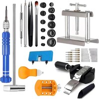 Uhrenwerkzeug Set Uhrmacherwerkzeug Batteriewechsel Einpresswerkzeug