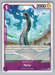 Nola OP15-069 Uncommon Adventure on Kami's Island One Piece TCG