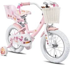 JOYSTAR Unicorn Kids Bike for Girls Ages 2-9 Years Old, 12 14 16 18 Inch Kids Bi