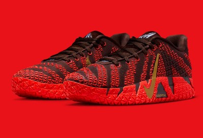 Nike Ja 3 CNY Chinese New Year Lunar Gold Red Chocolate IB6508-200