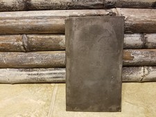 Vintage Letterpress Type Printer Plate - Metal Negative - Man