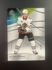 2019-20 SP Game Used Dylan Strome True Base 11/17 SSP RARE #35 Blackhawks