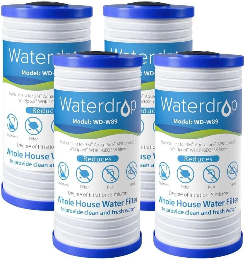 AP810 Whole House Water Filter, Replacement for 3M&reg; Aqua-Pu