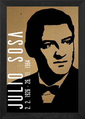 Julio Sosa Gerahmtes Wandbild Poster Leinwanddruck Bild