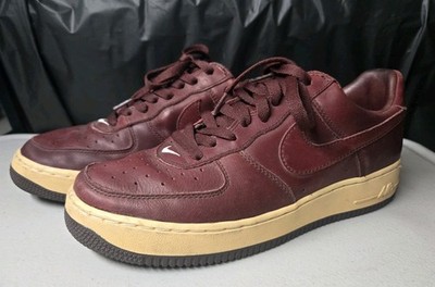 Nike Air Force 1 / Baroque Size 10.5 Brown Leather