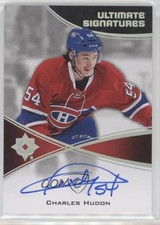 2015-16 Upper Deck Ultimate Collection Signatures Charles Hudon #US-CH Auto 2js
