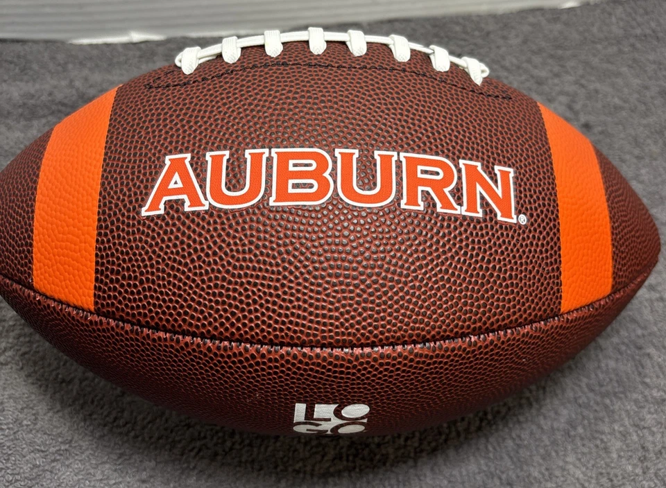 Fútbol americano tamaño completo Auburn Tigers-OFICIAL-LOGO NUEVO-SIN CAJA Foto 2 de 4