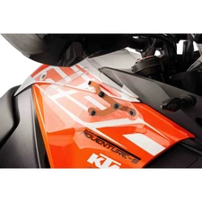 PUIG UPSIDE DEFLECTOR FIT ON KTM 1290 SUADVENTURE T 2017 CLEAR