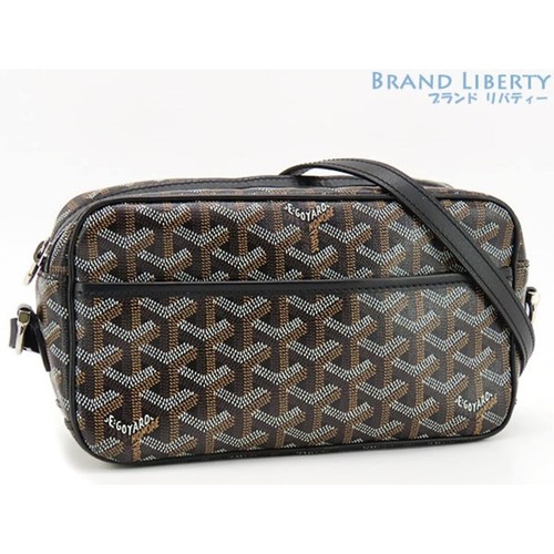 Goyard Cup Veil PM Bag Crossbody Shoulder Pochette Pouch Black Used LIBR-0