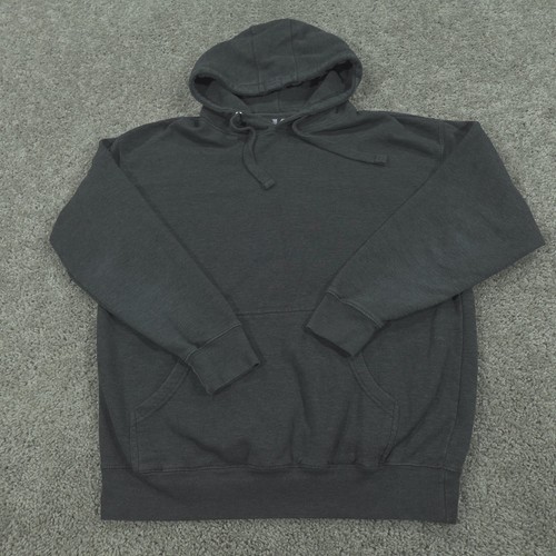 Young LA Hoodie Herren Large Pullover grau Kängurutasche Sweater Youngla - Bild 2 von 9