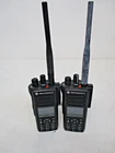 Set of 2 Motorola XPR 7550e VHF Radio 136MHz With Battery No Charger