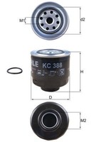 Kraftstofffilter Knecht KC 388D FÜR Mitsubishi