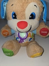 Smart Stages Plush Puppy Dog Fisher Price Laugh and Learn, Interactive Toy DD1