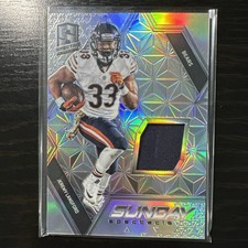 2016 Panini Spectra Sunday Spectacle Bears Patch Jeremy Langford 179/199