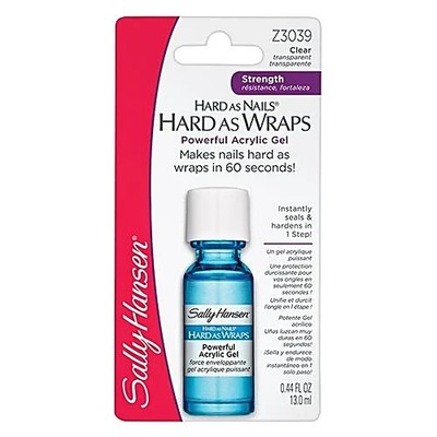 Sally Hansen Hard As Wraps Hardens & Strengthens The Nails With White Tea 13.3ml