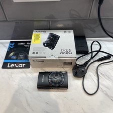 Canon IXUS 285 HS Digital Camera Black Boxed Charger SD Nice Condition Tested