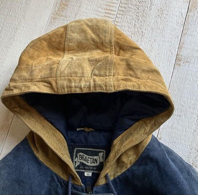 ジャケット・アウター leather hoodie jacket fireman Fireman Clasp-Buckle Faux Leather Collared Jacket