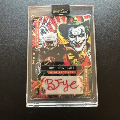 2025 Wild Card Multi Jokers Wild Joker True 1/1 Auto - Brysen