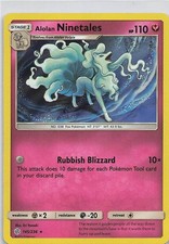 Alolan Ninetales Holo Holo Rare SM - Cosmic Eclipse 145/236 NM on eBay