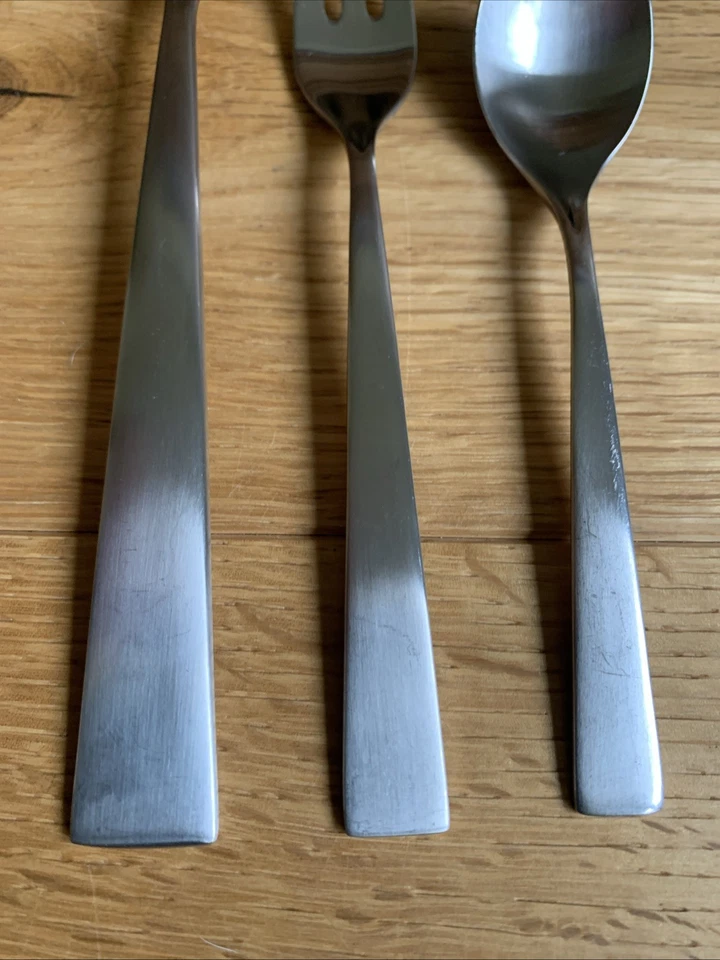 WMF Bellano Cromargan Acciaio Inox Set Posate Opaco 5 Parti - Immagine 3 di 4