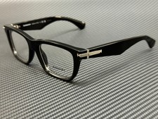 BURBERRY BE2419 3001 Black Silver Men's 53 mm Eyeglasses