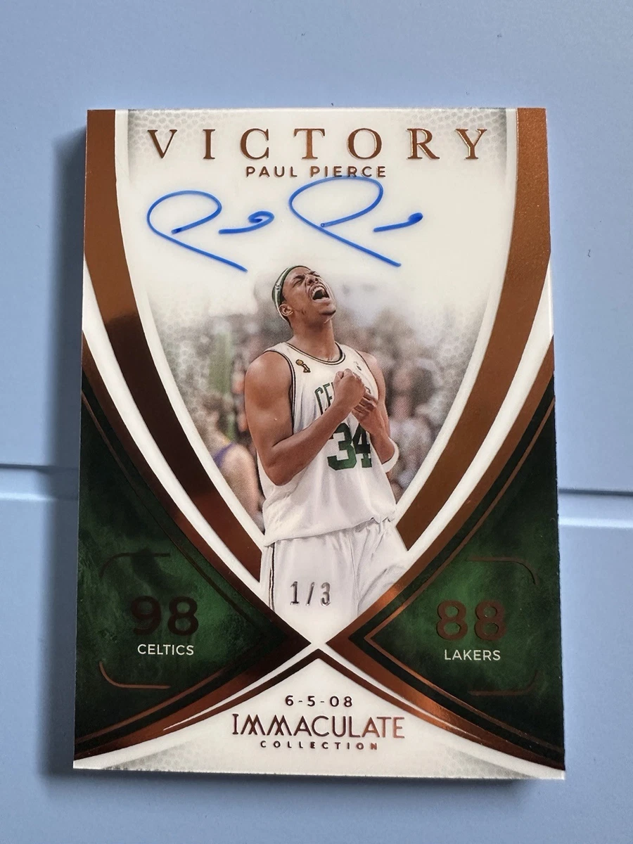 Paul Pierce Basketball Autographed Sports Trading Cards